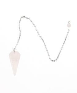 Pendule conique Quartz Rose